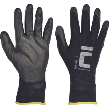 Obrázek Cerva BUNTING BLACK Pracovní rukavice