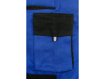 Obrázek z CXS LUXY JOSEF Pracovní kalhoty do pasu modro-černé zkrácené 