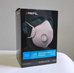 Obrázek z REFIL 751 Skládací Respirátor s ventilkem FFP3 10 ks 