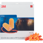 Obrázek z 3M 1110 Zátky se šnůrkou 100 párů 
