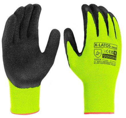 Obrázek Procera X-LATOS NEON Pracovní rukavice