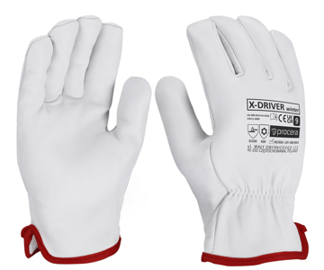 Obrázek Procera X-DRIVER WINTER Pracovní zateplené celokožené rukavice