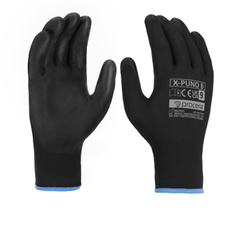 Obrázek Procera X-PUNO BLACK Pracovní rukavice