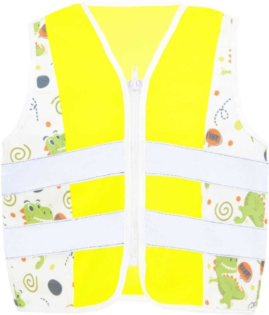 Obrázek z Korntex ACTION Dětská bezpečnostní vesta HV yellow/​t-rex 