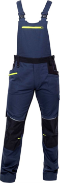 Obrázek ARDON®4Xstretch® Pracovní kalhoty s laclem tmavě modré