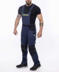 Obrázek z ARDON®4Xstretch® Pracovní kalhoty s laclem tmavě modré 