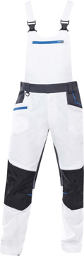 Obrázek ARDON®4Xstretch® Pracovní kalhoty s laclem bílé