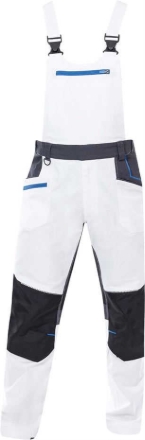 Obrázek ARDON®4Xstretch® Pracovní kalhoty s laclem bílé