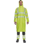 Obrázek z Cerva SIRET HV reflexní plášť do deště žlutý 