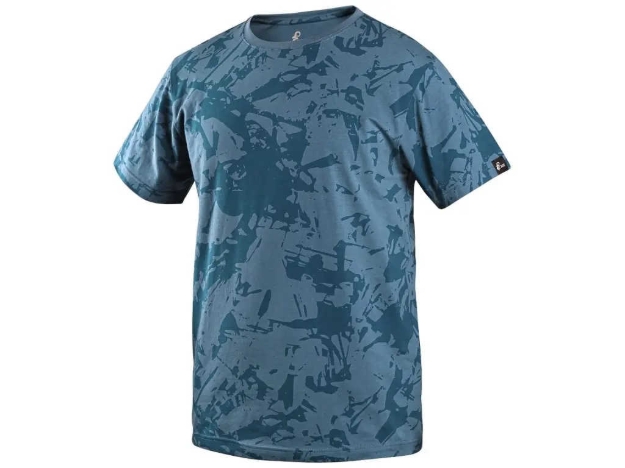 Obrázek z CXS MERLIN Pánské tričko 170 g/m² petrol 