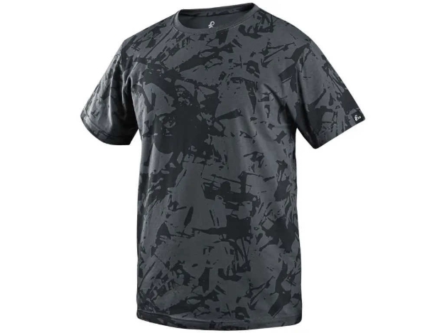 Obrázek z CXS MERLIN Pánské tričko 170 g/m² tmavě šedé 