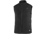 Obrázek z CXS ANTARKTIDA Pánská vyhřívaná fleecová vesta černá 
