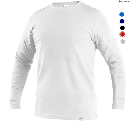 Obrázek CXS PETR Pracovní tričko s dlouhým rukávem 140 g/m²