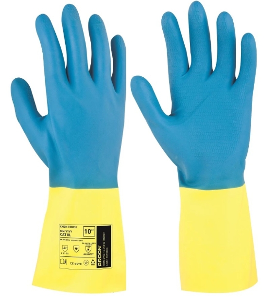 Obrázek z ARDON®CHEM TOUCH Pracovní chemické rukavice 