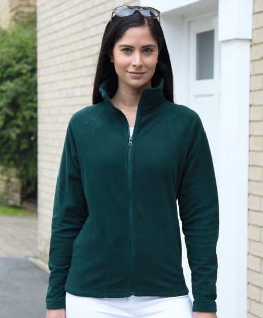 Obrázek z Result Dámská mikrofleecová mikina zelená 