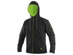 Obrázek z CXS HARRISON Pánská mikina černo / zelená 