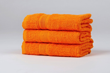 Obrázek PROFOD SOFT Osuška 70x125 cm 400 gr/m2 oranžová 5 ks