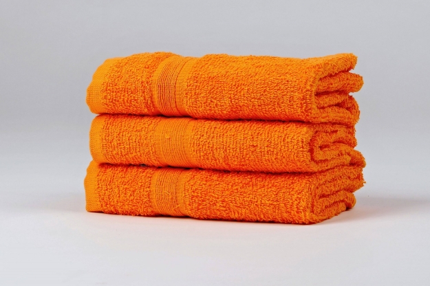 Obrázek z PROFOD SOFT Osuška 70x125 cm 400 gr/m2 oranžová 5 ks 