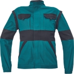 Obrázek z Cerva MAX NEO Pracovní montérková bunda 2v1 zeleno / černá 