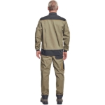 Obrázek z Cerva CREMORNE Pracovní bunda sv.olivová 