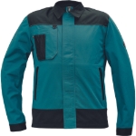 Obrázek z Cerva CREMORNE Pracovní bunda petrolejová 