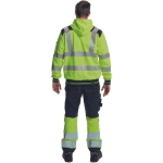 Obrázek z Cerva KNOXFIELD HVPS Reflexní mikina s kapucí žlutá 