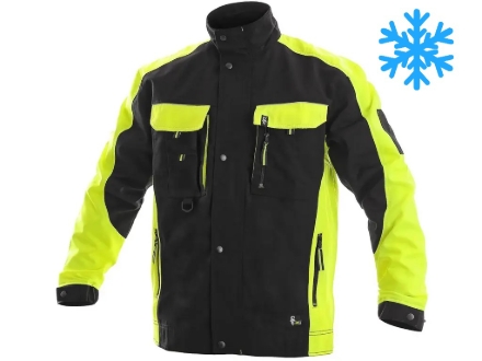 Obrázek CXS SIRIUS BRIGHTON Montérková blůza zimní černo-žlutá