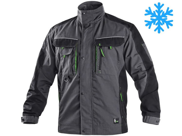 Obrázek z CXS SIRIUS LUCIUS Montérková blůza zimní šedo-zelená 