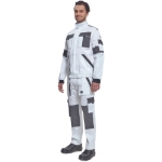 Obrázek z Cerva MAX SUMMER Pracovní montérková bunda bílo / šedá 