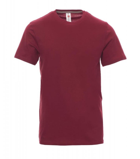 Obrázek z PAYPER SUNSET Pánské tričko 155 g/m² bordové 