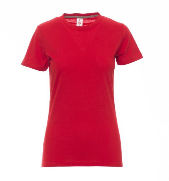 Obrázek z PAYPER SUNSET LADY Dámské tričko s krátkým rukávem červené 