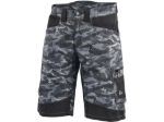 Obrázek z CXS SOLIS FLEX Pracovní kraťasy maskáčovo-černé 
