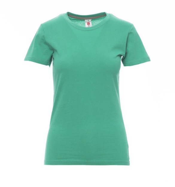 Obrázek z PAYPER SUNSET LADY Dámské tričko s krátkým rukávem smaragdově zelené 