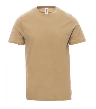 Obrázek PAYPER SUNSET Pánské tričko 155 g/m² teplá hnědá