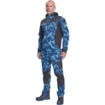 Obrázek z Cerva NEURUM CAMOUFLAGE Pracovní bunda s kapucí navy 