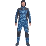 Obrázek z Cerva NEURUM CAMOUFLAGE Pracovní bunda s kapucí navy 
