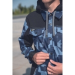 Obrázek z Cerva NEURUM CAMOUFLAGE Pracovní bunda s kapucí navy 