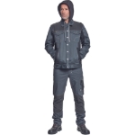 Obrázek z Cerva NEURUM CLASSIC Pracovní bunda s kapucí antracit 