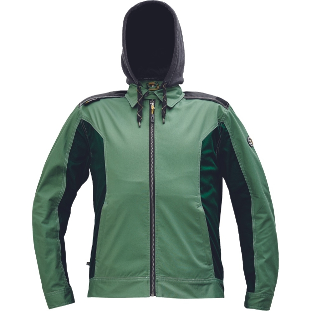 Obrázek z Cerva DAYBORO Pracovní bunda mechově zelená / černá 