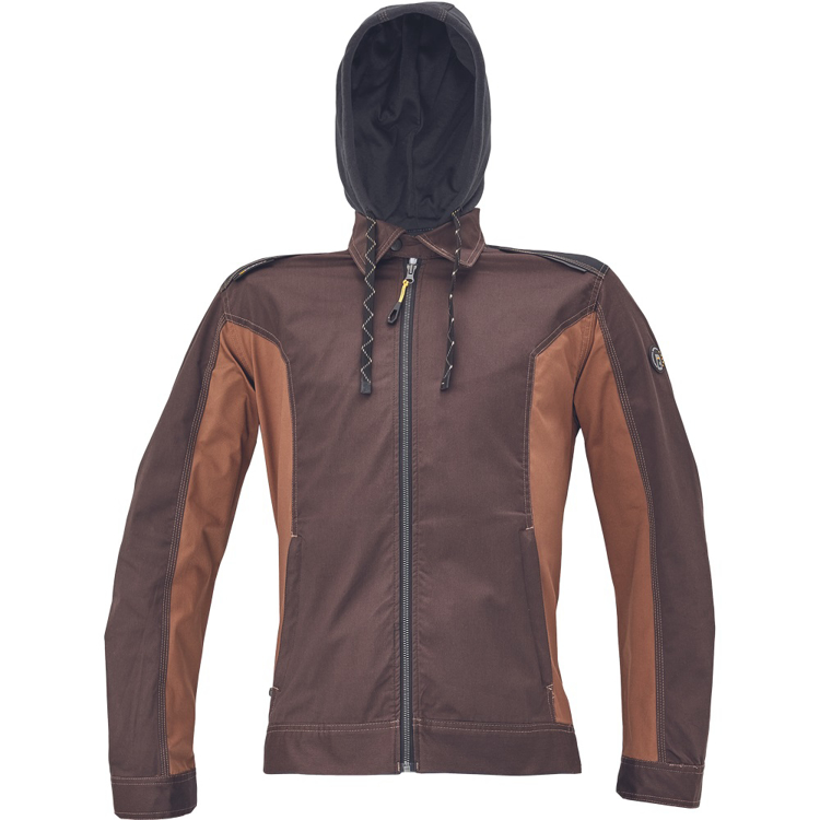 Obrázek z Cerva DAYBORO Pracovní bunda tm. hnědá / hnědá 