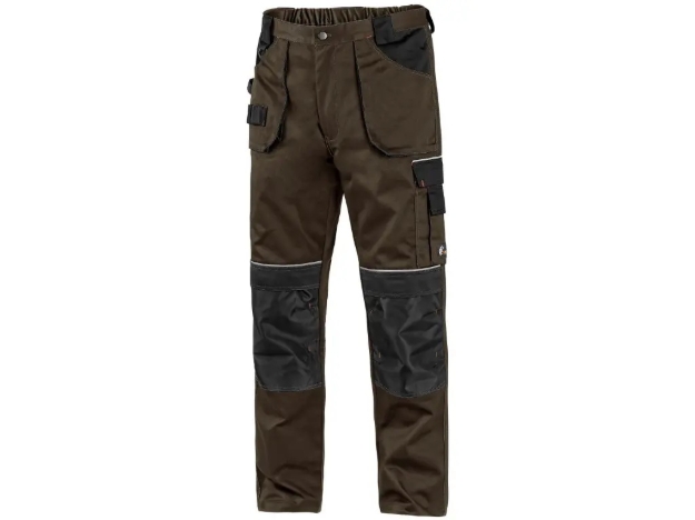 Obrázek z CXS ORION TEODOR Pracovní kalhoty hnědo / černá 