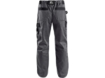 Obrázek z CXS ORION TEODOR Pracovní kalhoty šedo / černé prodloužené 