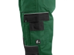 Obrázek z CXS ORION TEODOR Pracovní kalhoty zeleno / černé 