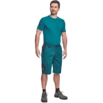 Obrázek z Cerva CREMORNE Pracovní šortky petrolejová / černá 