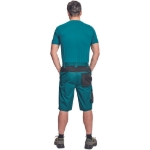 Obrázek z Cerva CREMORNE Pracovní šortky petrolejová / černá 