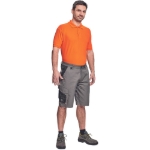 Obrázek z Cerva CREMORNE Pracovní šortky šedá / černá 