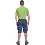 Obrázek z Cerva CREMORNE Pracovní šortky tm. modrá / černá 