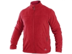 Obrázek z CXS GRANBY Pánská fleecová mikina červená 