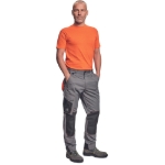 Obrázek z Cerva CREMORNE Pracovní kalhoty do pasu šedá / černá 