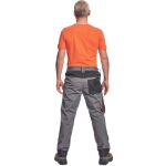 Obrázek z Cerva CREMORNE Pracovní kalhoty do pasu šedá / černá 